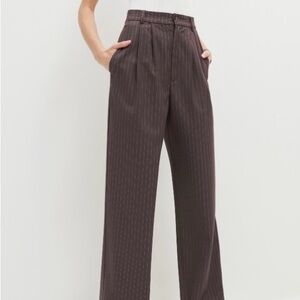 Reformation Mason Pant in Brown